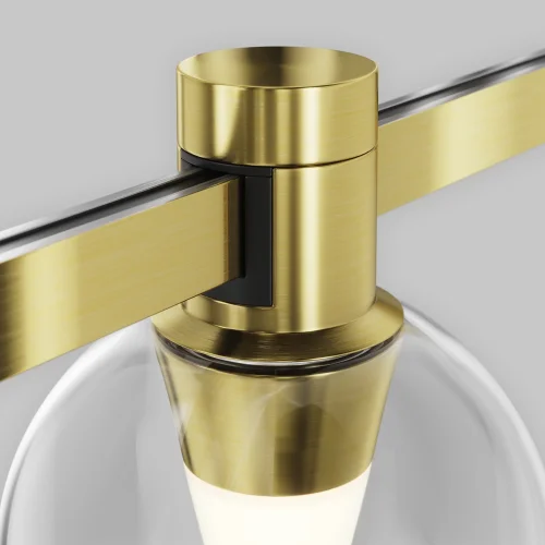 Трековый светильник LED Magnetic trаck system Flarity TR148-1-3W3K-BS Maytoni прозрачный для шинопроводов серии Magnetic trаck system Flarity латунь фото 9