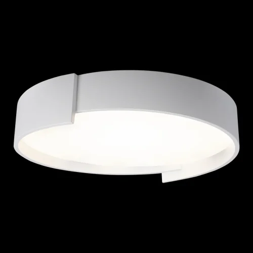 Светильник потолочный LED Coin 10200 White LOFT IT белый 1 лампа, основание белое в стиле современный  фото 2