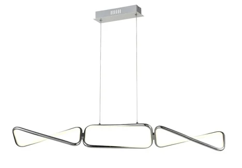 Светильник подвесной LED Mio VL7063P03 Vele Luce хром на 1 лампу, основание хром в стиле хай-тек фото 3