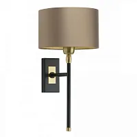 Бра Heathfield 123237-22 ImperiumLoft коричневый 1 лампа, основание чёрное в стиле классический современный 