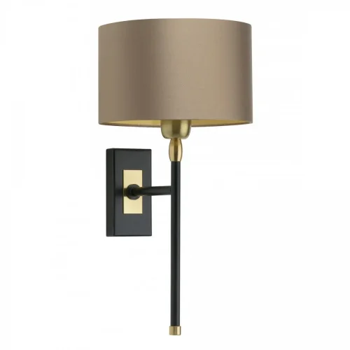 Бра Heathfield 123237-22 ImperiumLoft коричневый на 1 лампа, основание чёрное в стиле классический современный 
