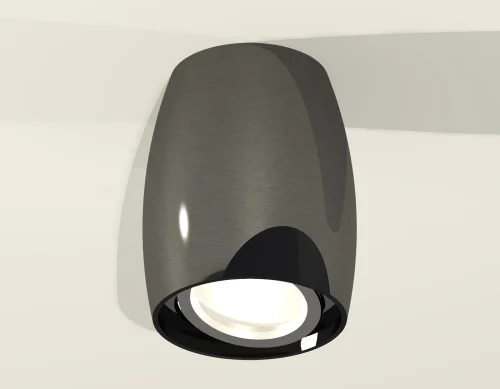 Светильник накладной Techno spot XS1123001 Ambrella light чёрный 1 лампа, основание чёрное в стиле современный круглый фото 3