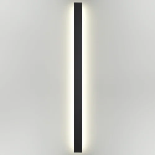 Бра LED Fibi 4379/36WL Odeon Light чёрный на 1 лампа, основание чёрное в стиле хай-тек отражённый свет фото 5