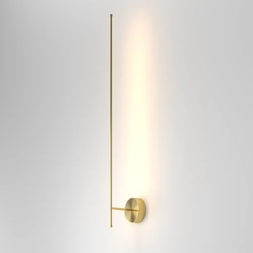 Бра LED Elegant C085WL-L12BS2.7K Maytoni латунь на 1 лампу, основание латунь в стиле современный хай-тек отражённый свет фото 3