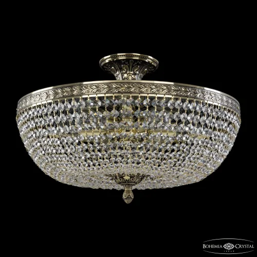 Люстра потолочная 19051/45IV GB C1 Bohemia Ivele Crystal прозрачная на 6 ламп, основание золотое в стиле классический sp