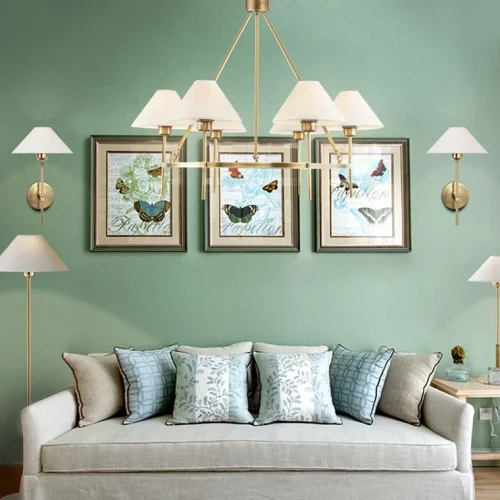 Настенное бра FAREL WALL 140673-26 ImperiumLoft белый на 1 лампу, основание латунь в стиле современный фото 8