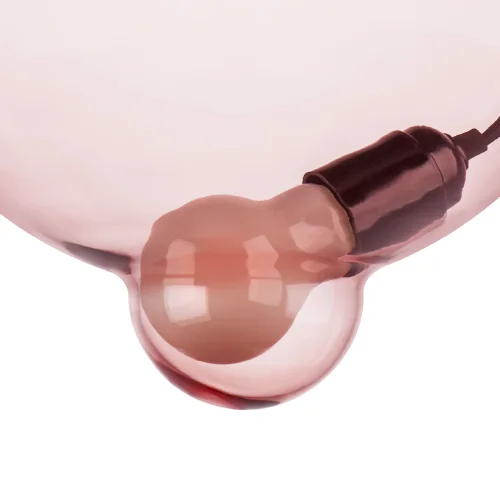 Светильник подвесной Colore 805302 Lightstar розовый 1 лампа, основание серое матовое хром никель в стиле арт-деко  фото 7
