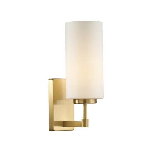 Бра Kasali 4990/1W Odeon Light белый на 1 лампа, основание золотое в стиле современный  фото 3