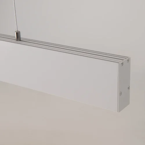 Светильник подвесной LED Vinder P050PL-L40W4K Maytoni белый на 1 лампу, основание белое в стиле современный линейный фото 7 Светильник подвесной LED Vinder P050PL-L40W4K Maytoni белый на 1 лампу, основание белое в стиле современный линейный фото 7