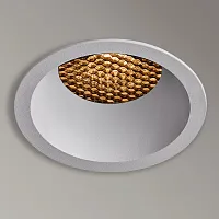 Светильник точечный Ducre A8093PL-1WH Arte Lamp белый на 1 лампу, основание белое в стиле современный круглый