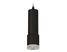 Светильник подвесной XP7402001 Ambrella light чёрный 1 лампа, основание чёрное в стиле хай-тек современный трубочки