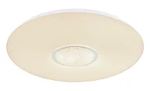 Светильник потолочный LED Sully 41367-40 Globo белый 1 лампа, основание белое в стиле хай-тек современный 