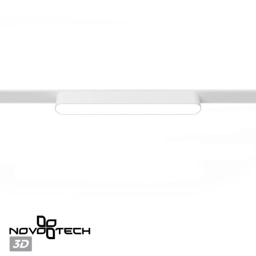 Трековый светильник для низковольтного шинопровода Smal 359239 Novotech белый для шинопроводов серии Smal фото 5