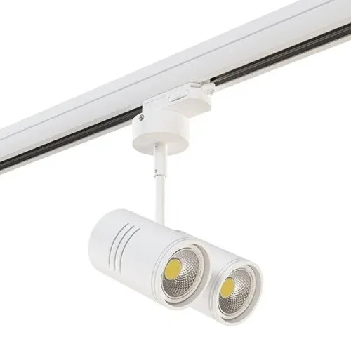 Asta 594016 Трековое крепление с 3-фазным адаптером к 05101x/21444x Lightstar белый в стиле современный для светильников серии Asta трёхфазный фото 3