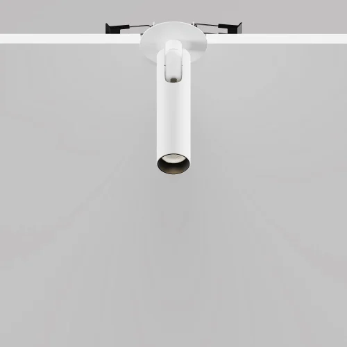 Светильник точечный LED Focus T C141RS-L125-6W3K-W Maytoni белый на 1 лампу, основание белое в стиле современный хай-тек трубочки фото 5