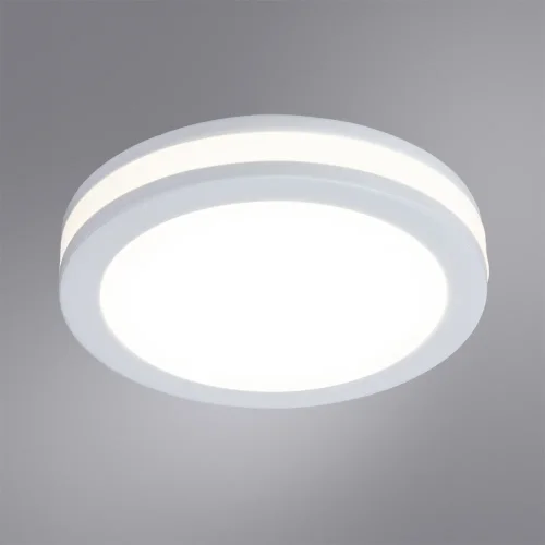 Светильник точечный LED Tabit A8430PL-1WH Arte Lamp белый 1 лампа, основание белое в стиле современный  фото 2