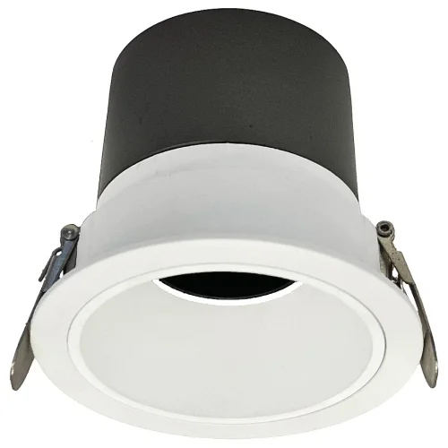 Светильник точечный LED Dorsum WTD.O20.000.30.10 Wertmark белый на 1 лампу, основание белое в стиле хай-тек современный круглый