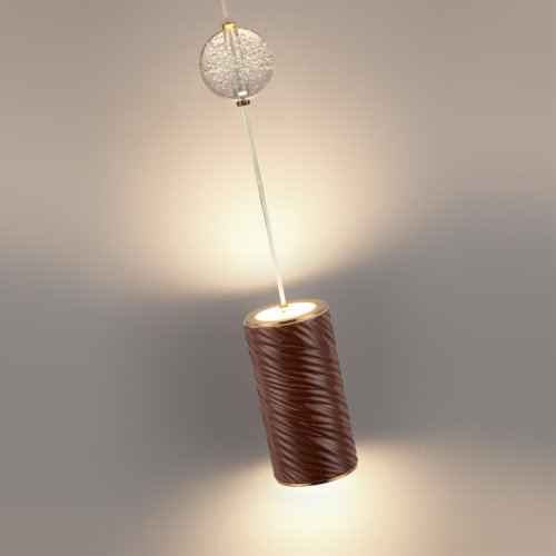 Светильник подвесной LED Riviera 5450/18LB Odeon Light белый на 1 лампу, основание латунь в стиле классический современный фото 5 Светильник подвесной LED Riviera 5450/18LB Odeon Light белый на 1 лампу, основание латунь в стиле классический современный фото 5