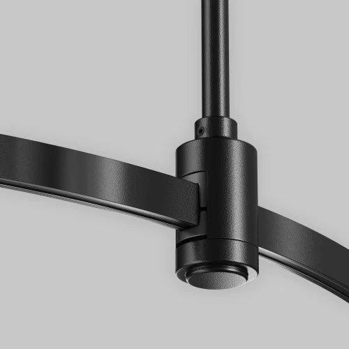 Шинопровод круглый 650мм Magnetic trаck system Flarity TRX154-R-D650-B Maytoni чёрный в стиле для светильников серии Magnetic trаck system Flarity шинопровод flarity магнитная фото 7