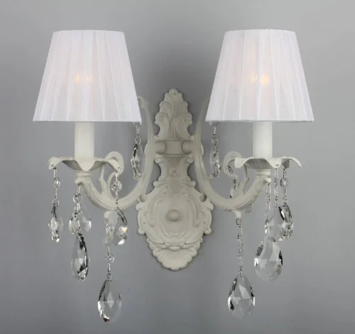 Бра Caserta OML-34001-02 Omnilux белый на 2 лампы, основание белое в стиле классический фото 2