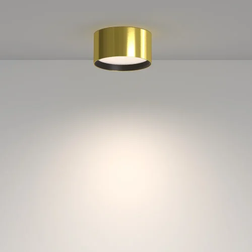 Светильник накладной LED Glare C091CL-12W4K-BS Maytoni латунь на 1 лампу, основание латунь в стиле современный фото 2