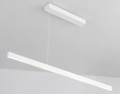 Светильник подвесной LED FL5831 Ambrella light белый 1 лампа, основание белое в стиле современный хай-тек  фото 2