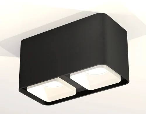 Светильник накладной Techno Spot XS XS7851021 Ambrella light чёрный 2 лампы, основание чёрное в стиле хай-тек современный прямоугольный фото 2