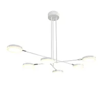Светильник подвесной LED Fad MOD070PL-L36W3K Maytoni белый на 6 ламп, основание белое в стиле современный 