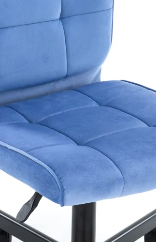 Операторское кресло EP-300 Ткань Синий EP 300 Fabric Blue Everprof, синий/ткань, ножки//, размеры - 840*955***430* фото 3