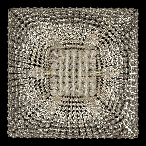 Люстра потолочная хрустальная 19282/35IV G Bohemia Ivele Crystal прозрачная на 4 лампы, основание золотое в стиле классический sp фото 2