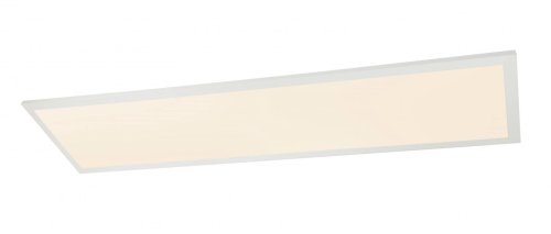 Светильник потолочный LED с пультом Rosi 41604D4F Globo белый 1 лампа, основание белое в стиле современный с пультом квадраты