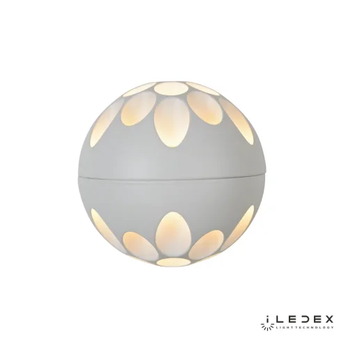 Бра LED Mob W1009-1 WH iLedex белый на 1 лампу, основание белое в стиле хай-тек современный 