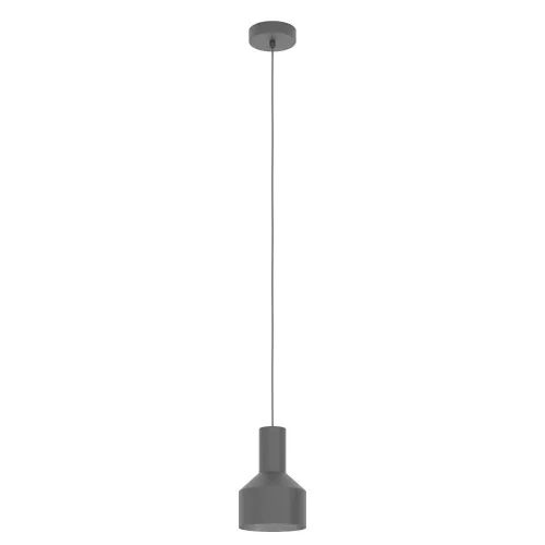 Светильник подвесной Casibare 99551 Eglo чёрный 1 лампа, основание чёрное в стиле современный 