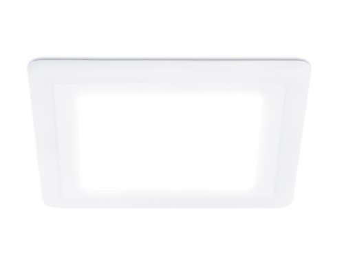 Светильник точечный LED Downlight DCR390 Ambrella light белый 1 лампа, основание белое в стиле современный хай-тек квадратный фото 5
