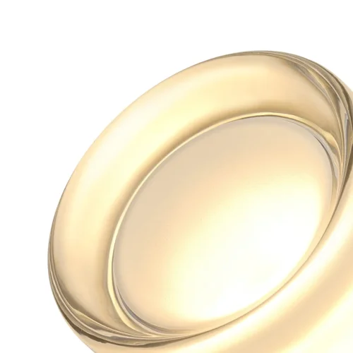 Бра LED Retro FR5603WL-L8TR Freya прозрачный на 1 лампу, основание никель в стиле современный хай-тек фото 3