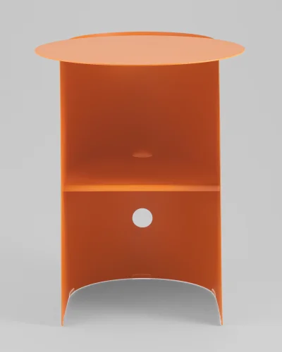 Журнальный столик Floire, металл, оранжевый УТ000041882 Stool Group столешница из фото 8