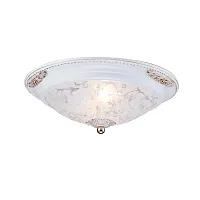 Светильник потолочный Diametrik C907-CL-02-W Maytoni белый 2 лампы, основание белое в стиле классический тарелка
