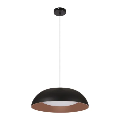 Светильник подвесной LED Cappello 10229P Black LOFT IT белый чёрный бронзовый 1 лампа, основание чёрное в стиле современный 