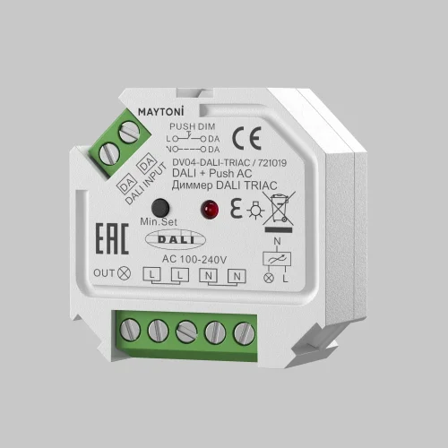 Диммер DALI DT6 TRIAC 230VAC 721019 Maytoni на 1 , основание белое в стиле фото 3
