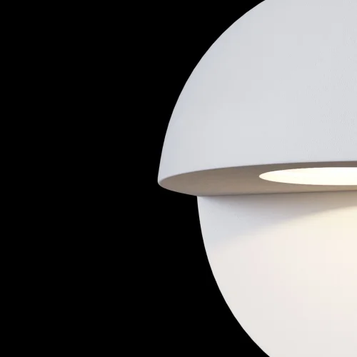 Настенный светильник LED Mezzo O033WL-L3W3K Maytoni уличный IP54 белый 1 лампа, плафон белый в стиле хай-тек LED фото 3