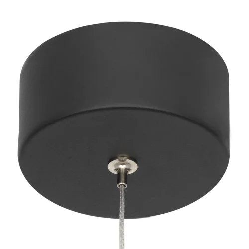 Светильник подвесной LED Майя CL202011 Citilux белый 1 лампа, основание чёрное в стиле хай-тек современный  фото 5