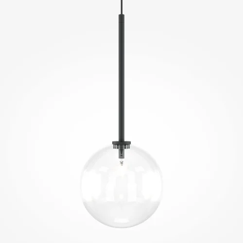 Светильник подвесной Mood MOD172PL-01B Maytoni прозрачный 1 лампа, основание чёрное в стиле современный  фото 3