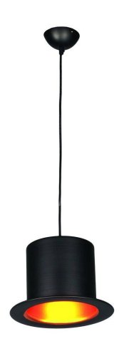 Светильник подвесной Venice OML-34616-01 Omnilux чёрный 1 лампа, основание чёрное в стиле модерн 