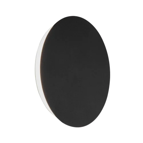 Бра LED V4671-1/1A Vitaluce без плафона на 1 лампу, основание чёрное в стиле хай-тек 