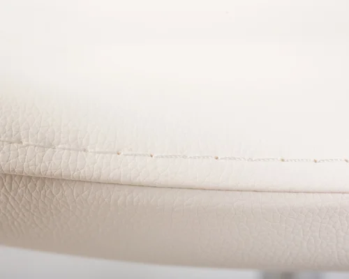 Кресло дизайнерское 69A-LMO SWAN, цвет сиденья белый (P23), алюминиевое основание Dobrin, белый/ткань, ножки/металл/алюминий, размеры - ****710*600 фото 10