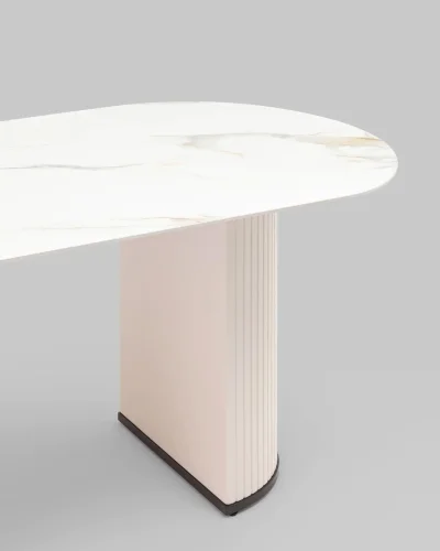 Стол обеденный Opera, 160х90, столешница, белый УТ000038272 Stool Group столешница белая из керамика фото 5