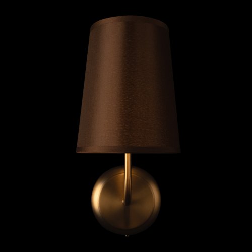 Бра Хилтон / Hilton 10527W Brass LOFT IT коричневый на 1 лампу, основание латунь в стиле современный американский фото 4 Бра Хилтон / Hilton 10527W Brass LOFT IT коричневый на 1 лампу, основание латунь в стиле современный американский фото 4