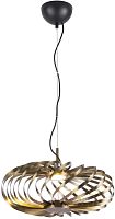 Светильник подвесной LED Spring 4679-1P Favourite золотой на 1 лампу, основание чёрное в стиле современный 