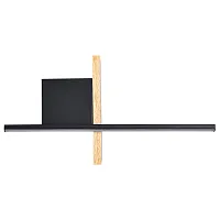 Бра LED Chic A2126AP-8BK Arte Lamp латунь на 1 лампу, основание чёрное в стиле современный отражённый свет