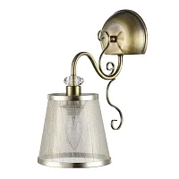 Бра Driana FR2405-WL-01-BZ Freya бежевый 1 лампа, основание античное бронза в стиле классический 
